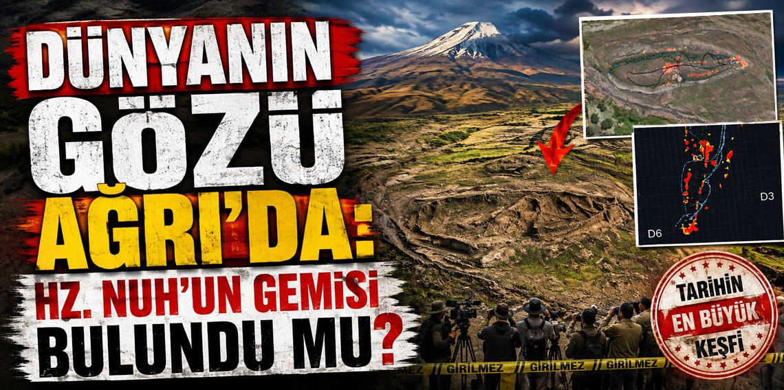 Dünyanın gözü Ağrı'da: Hz. Nuh'un gemisi bulundu mu?
