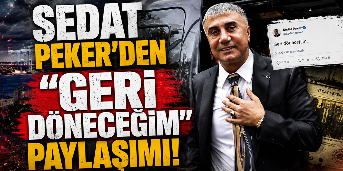 Sedat Peker'den 