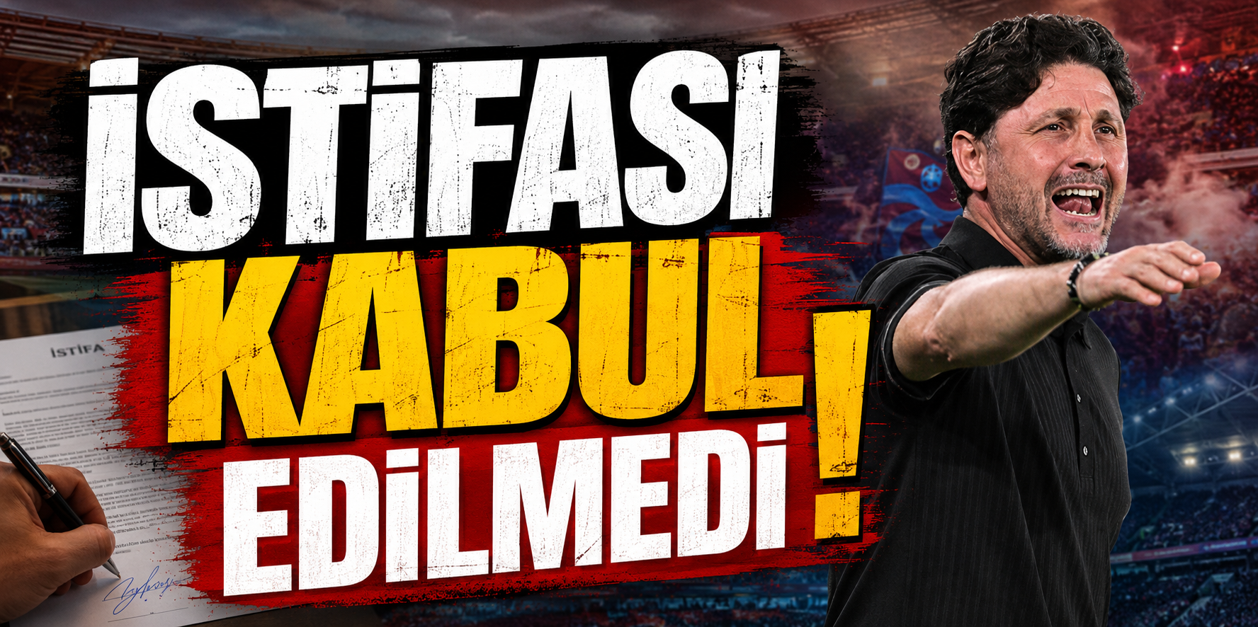 Trabzonspor yönetimi Fatih Tekke'nin istifasını kabul etmedi