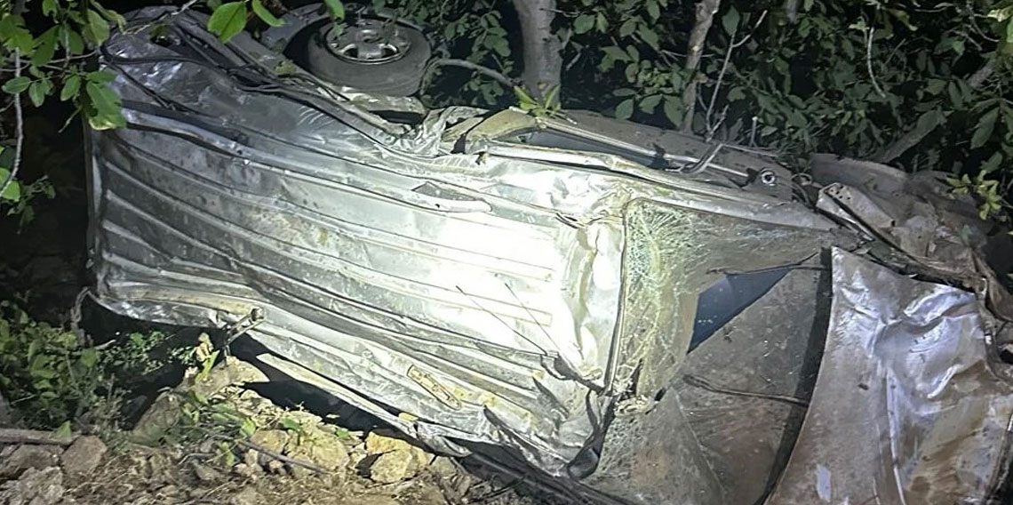 Bingöl'de can pazarı! Araç uçuruma yuvarlandı: 4 ölü, 5 yaralı