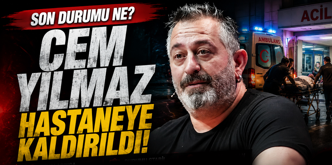 Cem Yılmaz hastaneye kaldırıldı! Kalp rahatsızlığı sonrası yoğun bakıma alındı