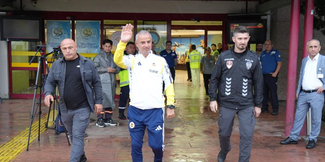 Fenerbahçe kafilesi Samsun’a geldi
