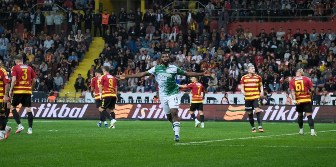 Trendyol 1. Lig: Kayserispor: 1 - Bursaspor: 2