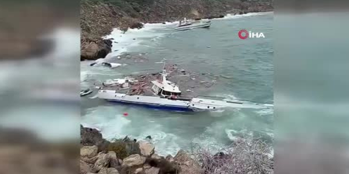 GKRY’de yatı kayalıklara çarpan iş adamı hayatını kaybetti