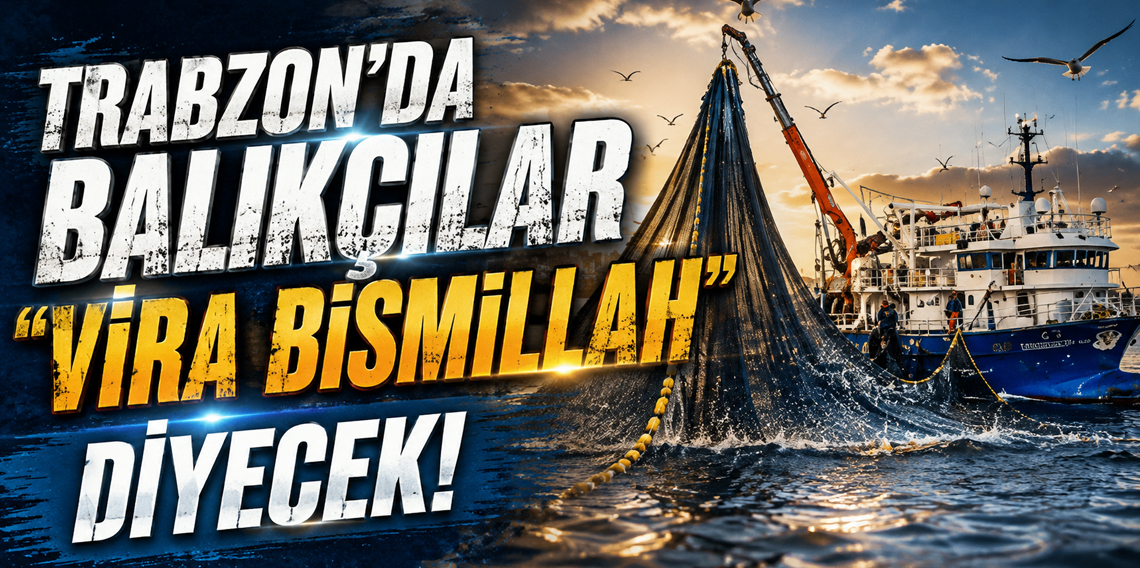 Trabzon'da balıkçılar yeni sezona 
