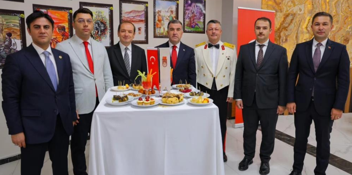 Bayburt'ta 30 Ağustos Zafer Bayramı resepsiyonu düzenlendi
