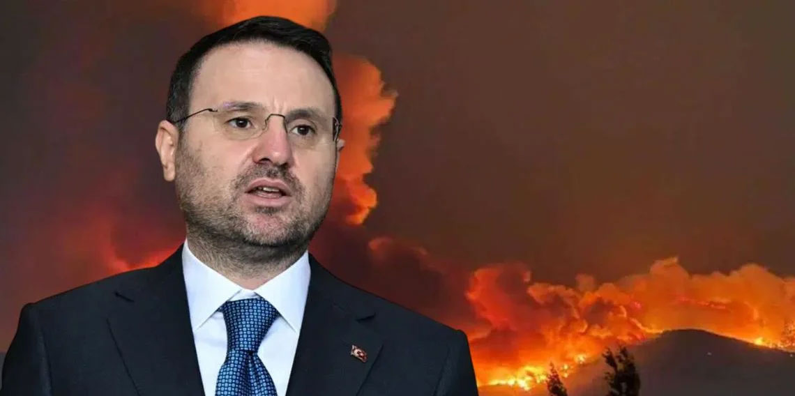 Akın Gürlek duyurdu: 97 orman yangınında 15 tutuklama