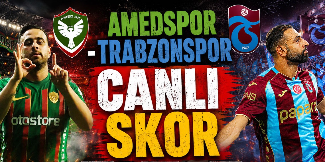 Trabzonspor:1 - Amedspor:0 (CANLI SKOR) 