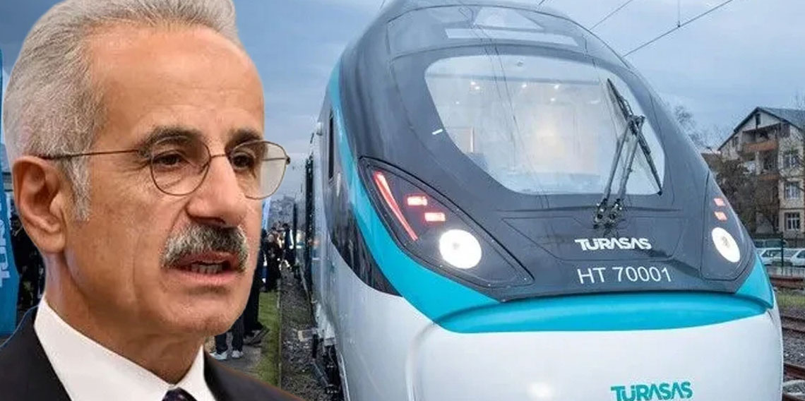 Bakan Uraloğlu duyurdu: Milli elektrikli hızlı tren hız rekoru kırdı