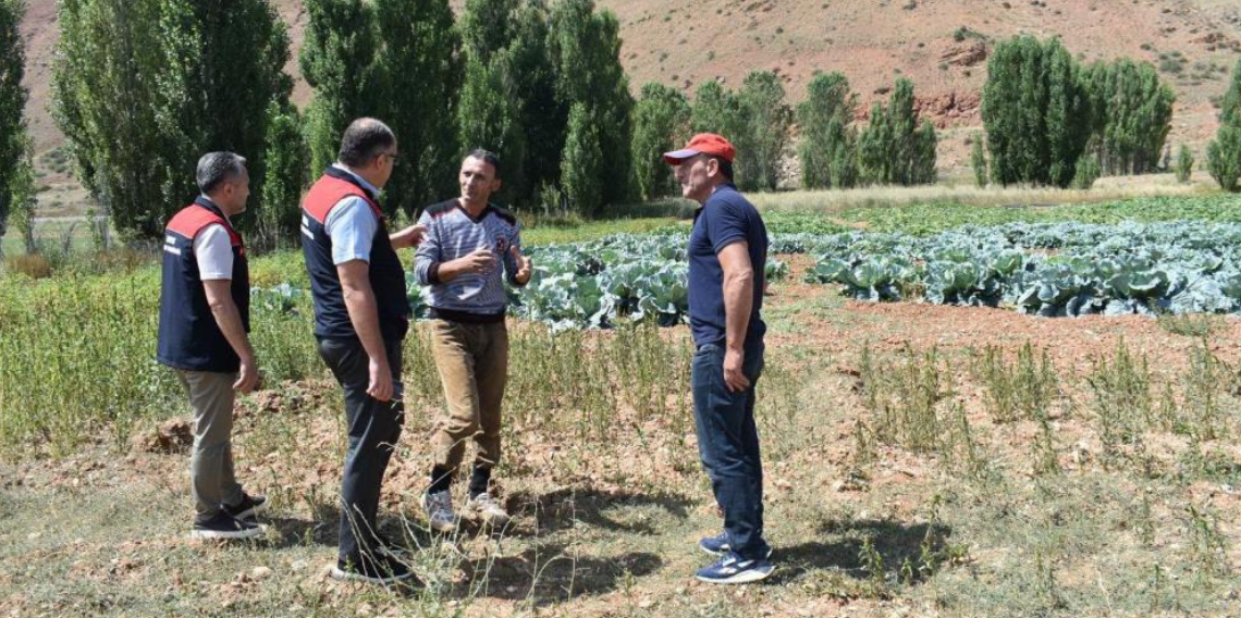 Bayburt’ta üreticilerin sorunları yerinde dinlendi
