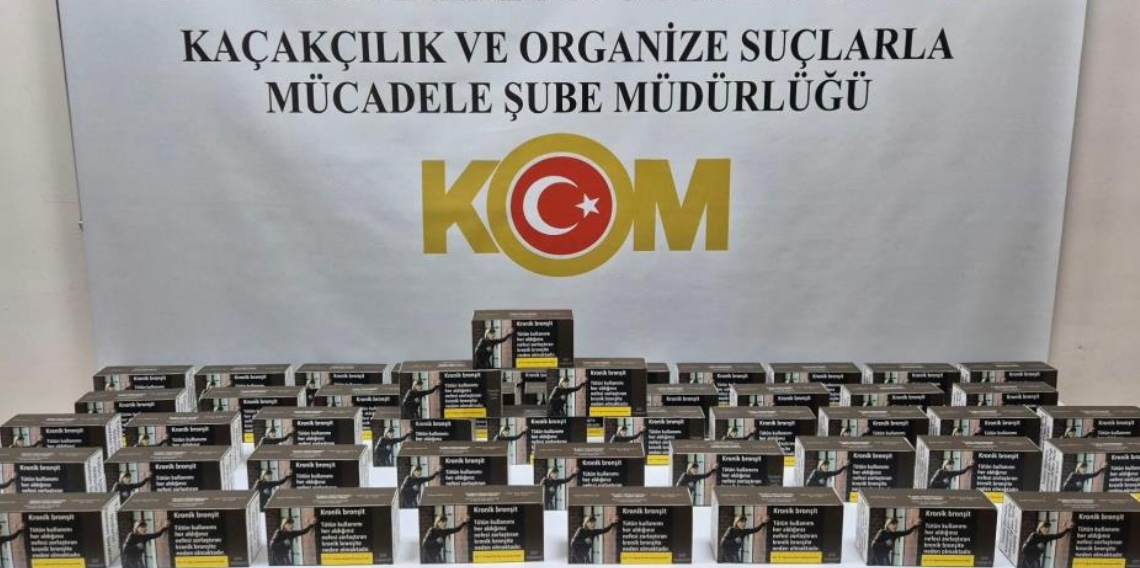 Samsun’da kaçakçılık operasyonu: 10 bin doldurulmuş makaron ele geçirildi