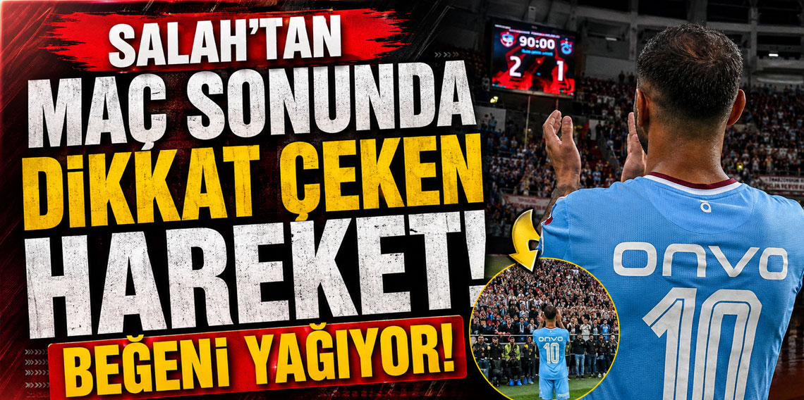 Salah'tan maç sonunda dikkat çeken hareket! Beğeni yağıyor!