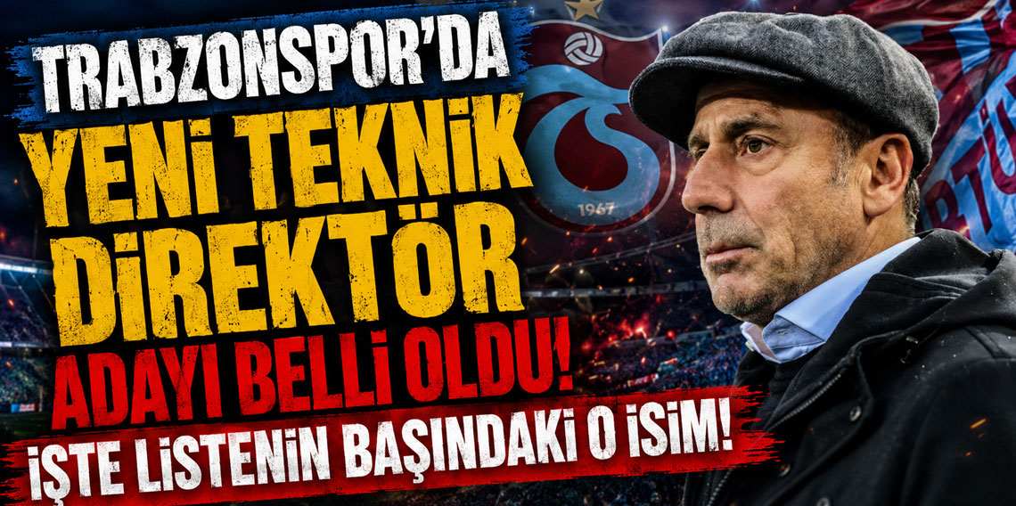 Trabzonspor'da yeni teknik direktör adayı belli oldu! İşte listenin başındaki o isim
