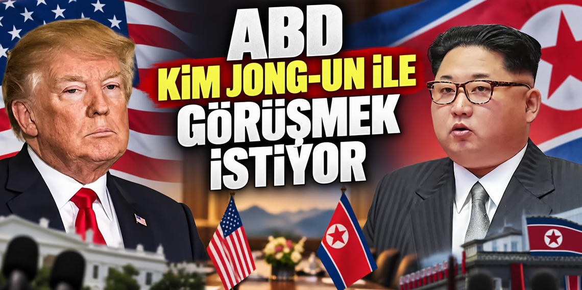 Beyaz Saray açıkladı: Trump, Kim Jong-un ile ön koşulsuz görüşmeye hazır