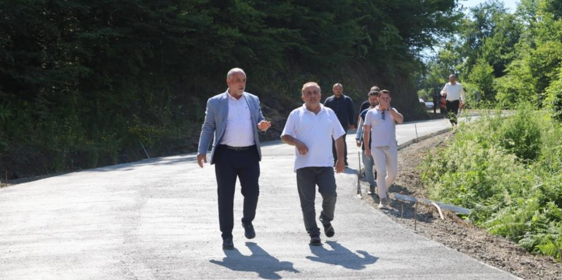Canik Belediyesi'nden kırsala 150 milyonluk ulaşım yatırımı