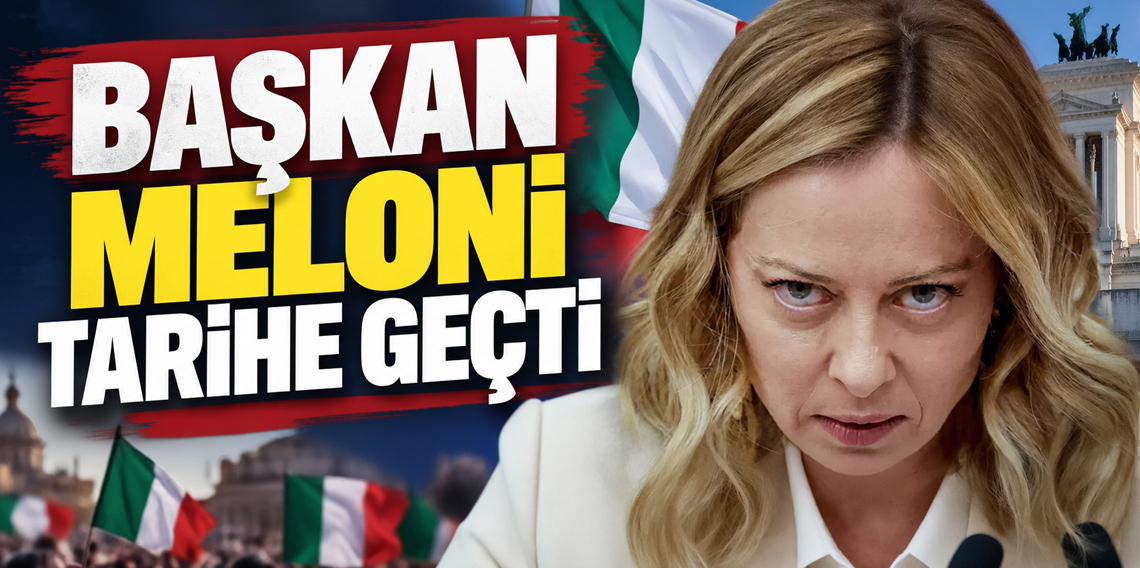 Meloni en uzun iktidarıyla İtalya tarihine geçti