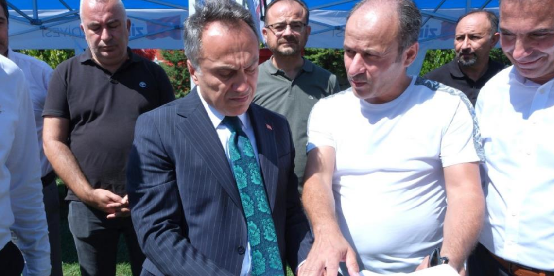 Zile MYO yerleşkesinde cami yapımı başladı