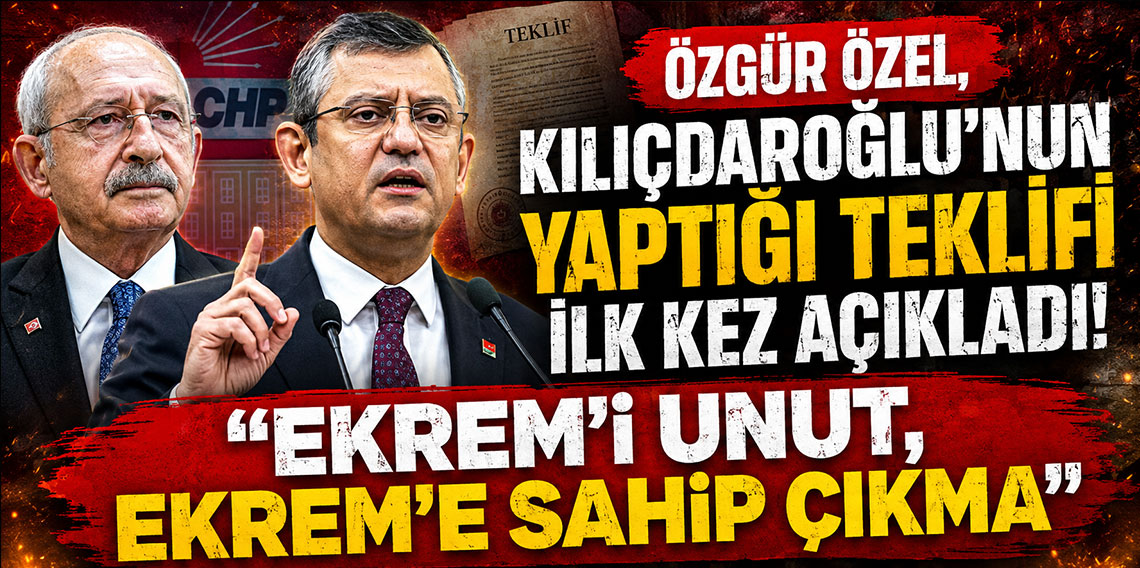 Özgür Özel, Kılıçdaroğlu'nun yaptığı teklifi ilk kez açıkladı!