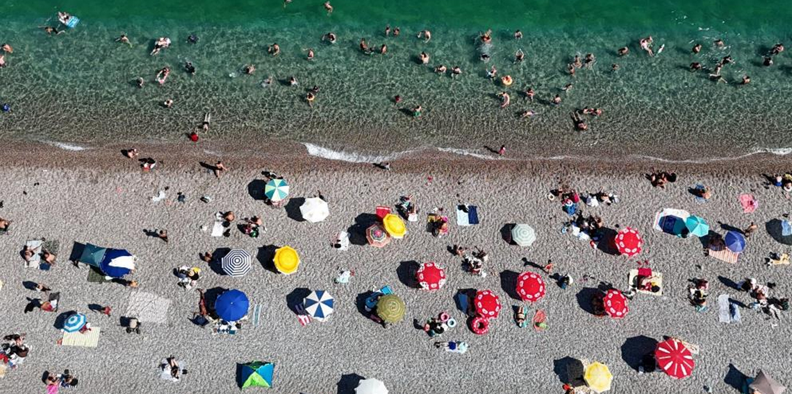 Antalya'ya 8 ayda 11 milyonun üzerinde turist geldi