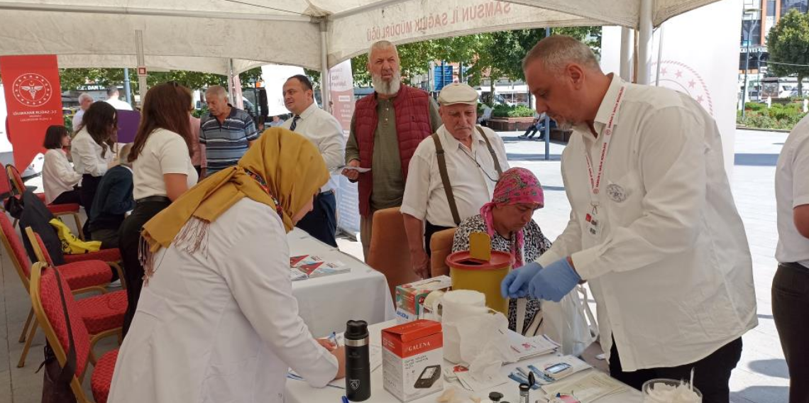 Havza'da Halk Sağlığı Haftası etkinliği
