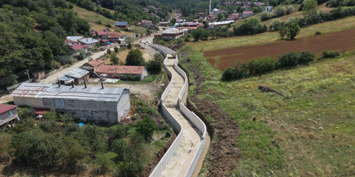 Ambar Deresi'nde ıslah çalışmaları