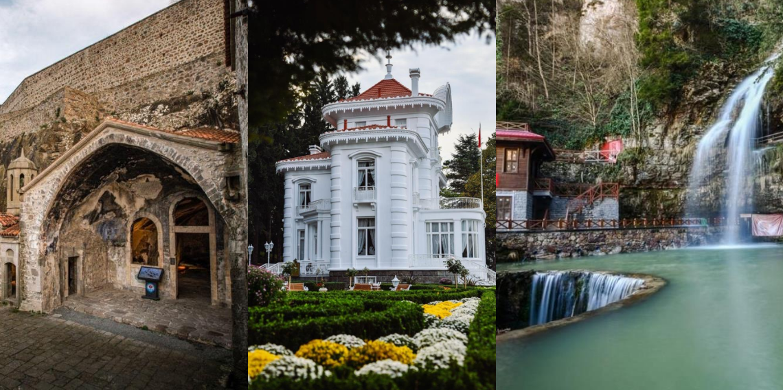 Trabzon’un gözde destinasyonları 493 bin ziyaretçiyi ağırladı