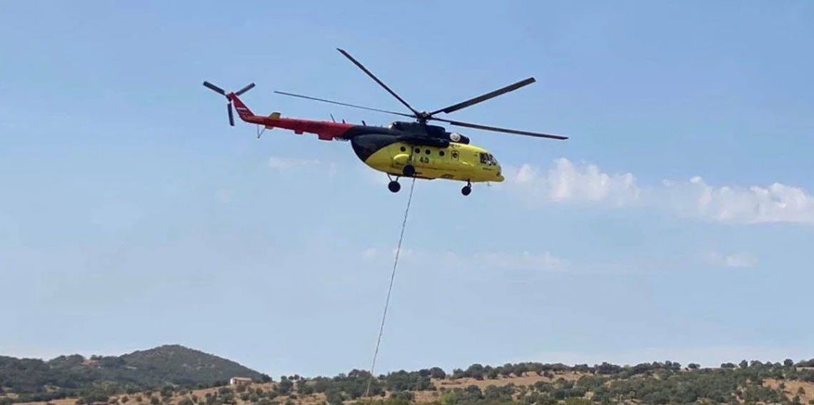 Balıkesir'de orman yangını: Havadan ve karadan müdahale başlatıldı