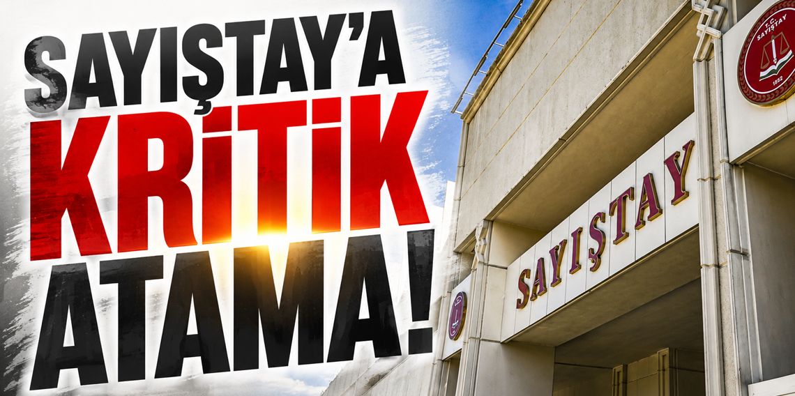 Sayıştay Başsavcılığına Recep Çevik atandı