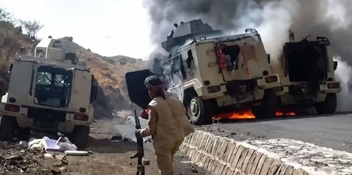 Yemen ordusu, Taiz'de stratejik mevziyi Husilerden geri aldı