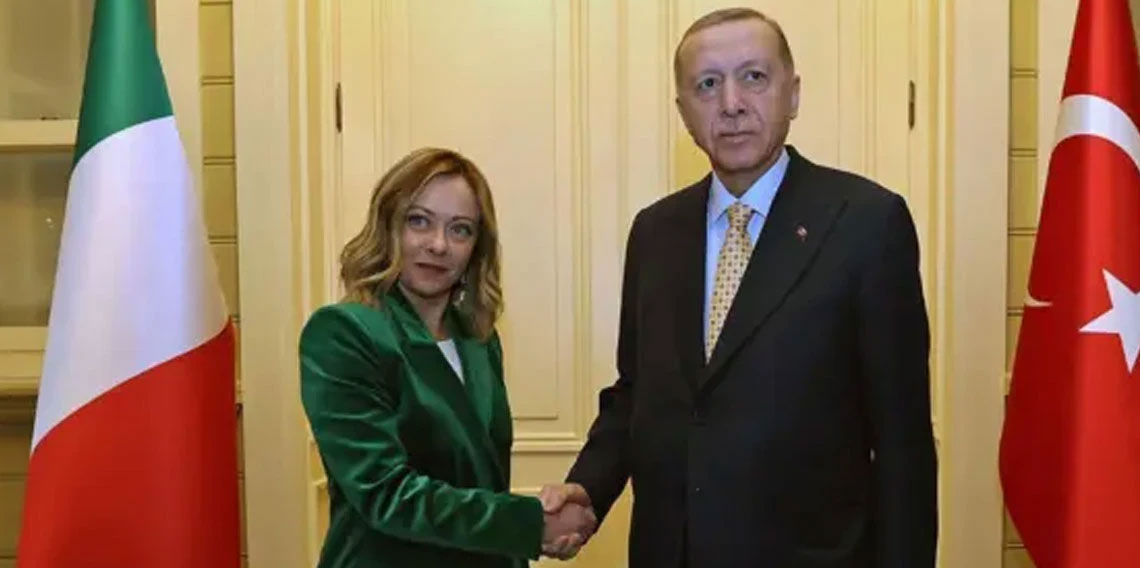 Erdoğan'dan Meloni açıklaması! Başbakan ülke tarihine geçti