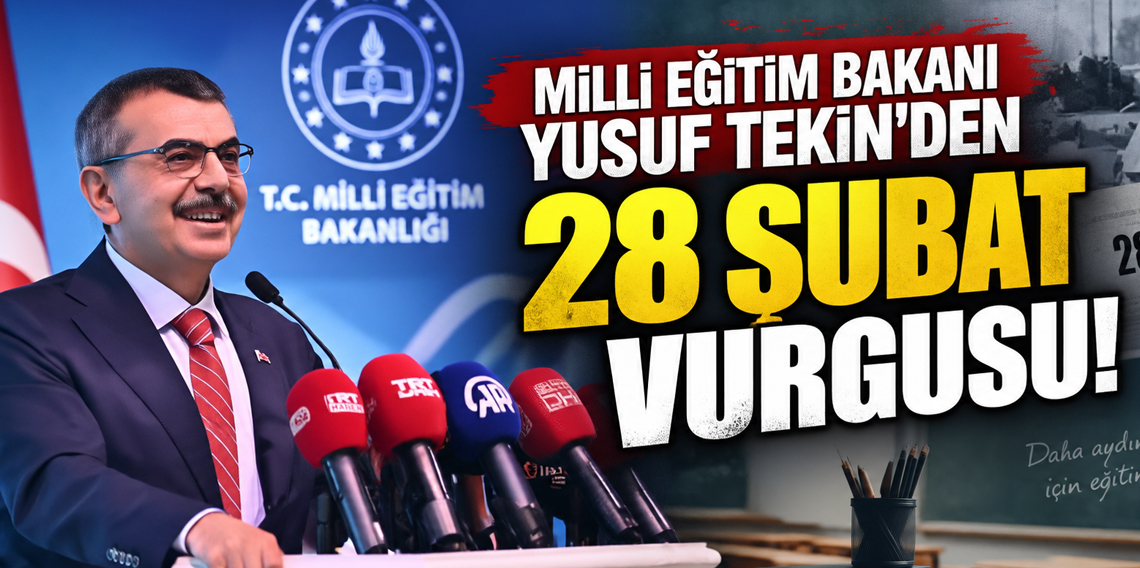 Milli Eğitim Bakanı Yusuf Tekin Trabzon'da