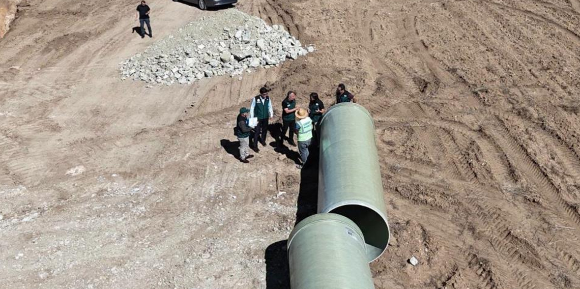 Bayburt’ta tarım arazilerini suya kavuşturacak projede son durum incelendi