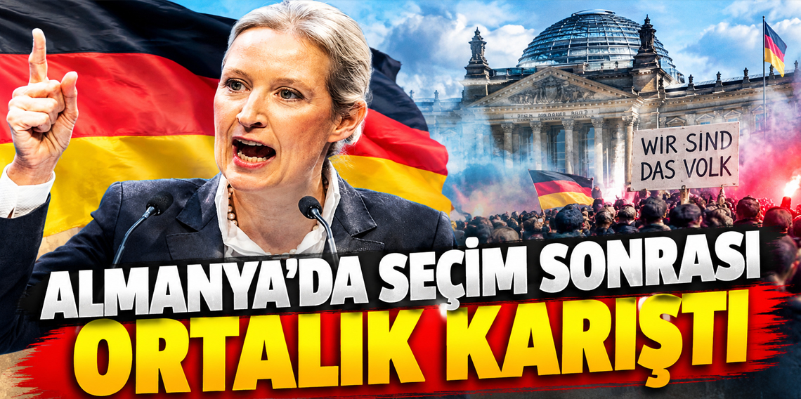 Almanya'da seçim sonrası ortalık karıştı