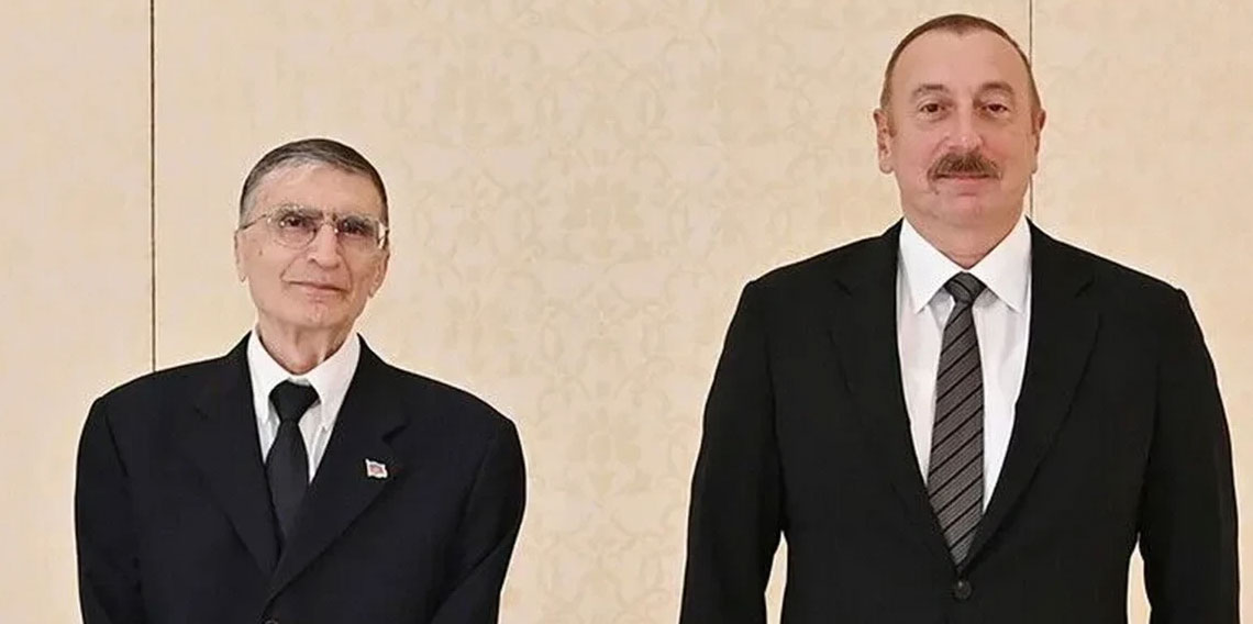Azerbaycan'dan Nobel ödüllü Aziz Sancar'a 