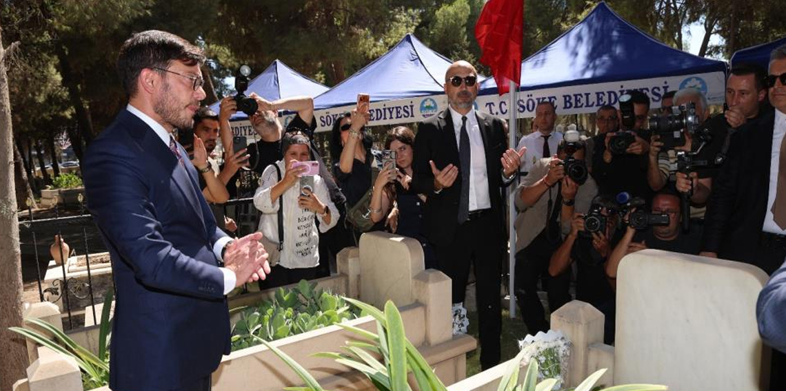 Süper Vali Recep Yazıcıoğlu Söke'de anıldı