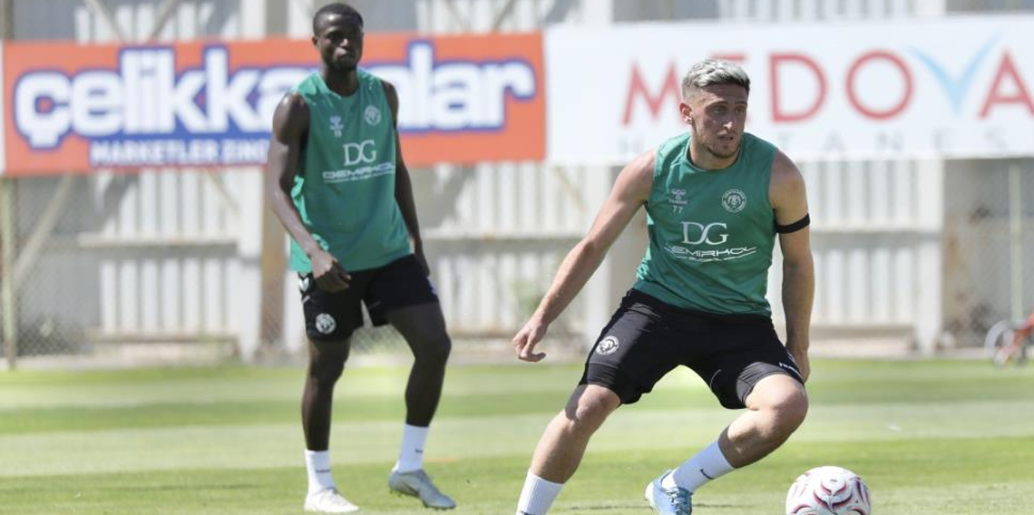 Konyaspor, Trabzonspor maçı hazırlıklarını sürdürdü