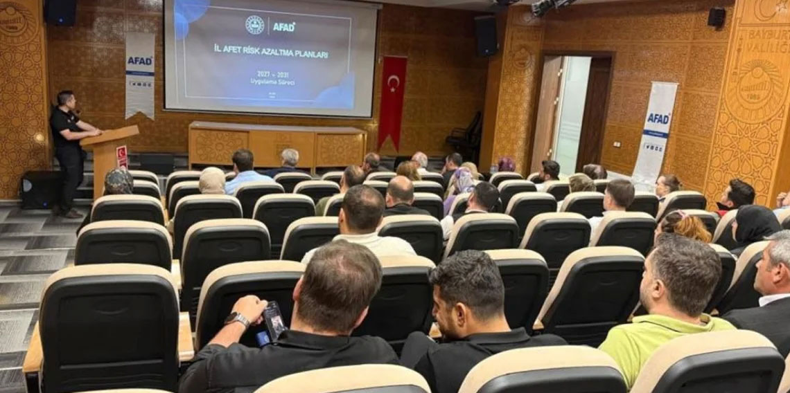 Bayburt’ta afet risklerini azaltmak için İRAP toplantısı