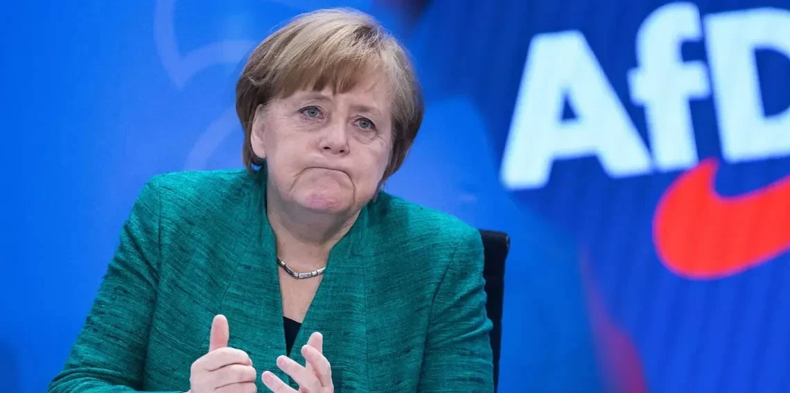 Angela Merkel'den itiraf gibi sözler1 Kalbim çok ağlıyor...