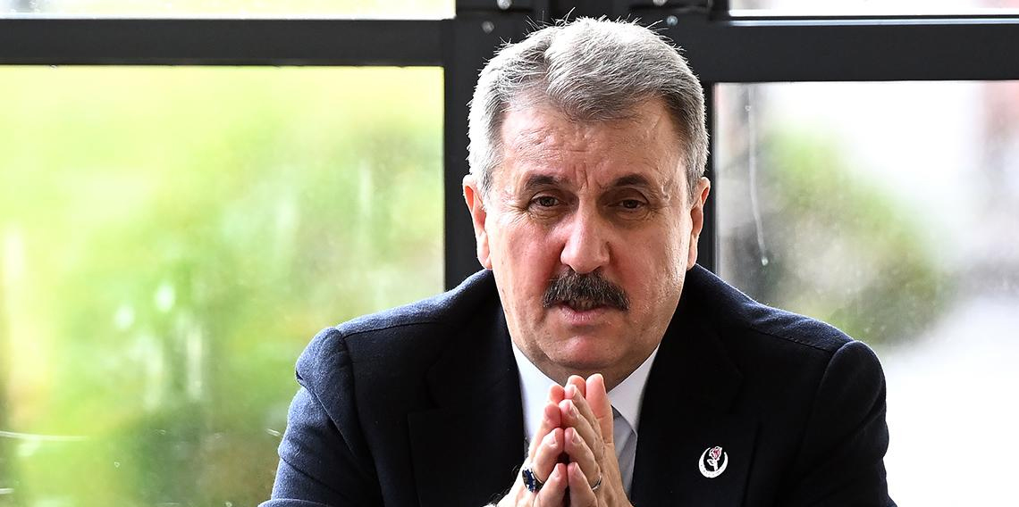  BBP Lideri Destici’den İsrail’e karşı alınan ticaret yasağına destek