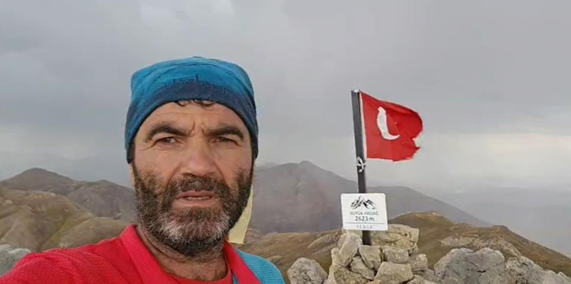 Sporcu Aktürk'ten Akdağ’a solo tırmanış
