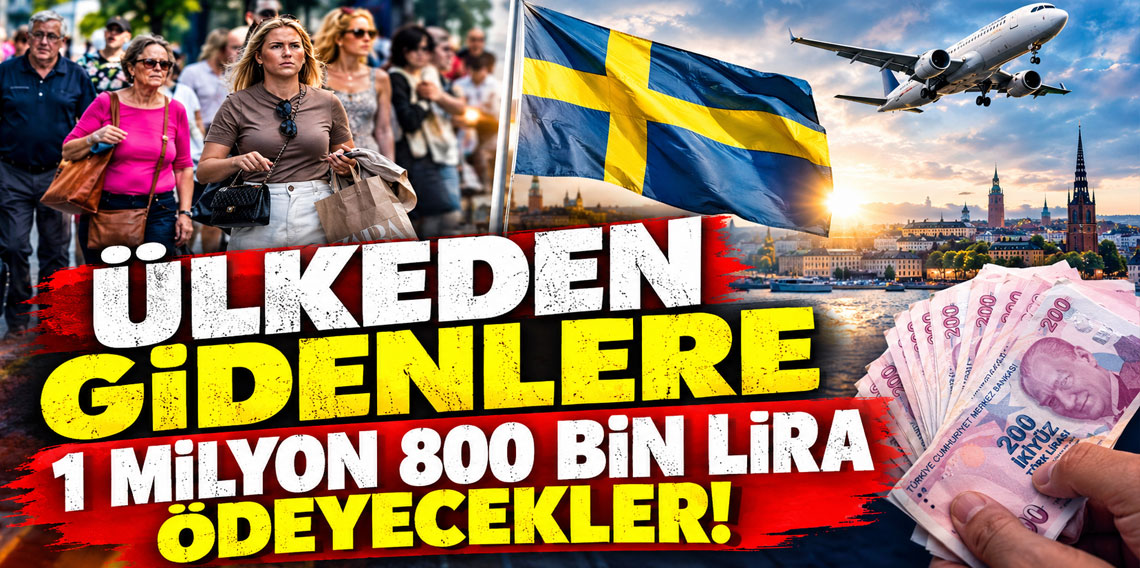 İsveç, ülkeyi terk eden göçmenlere 37 bin dolar ödeyecek