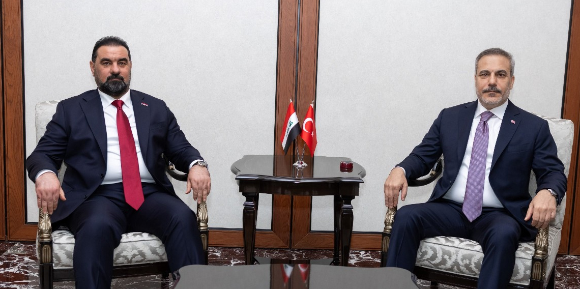 Bakan Fidan, Irak Temsilciler Meclisi Halbusi ile görüştü