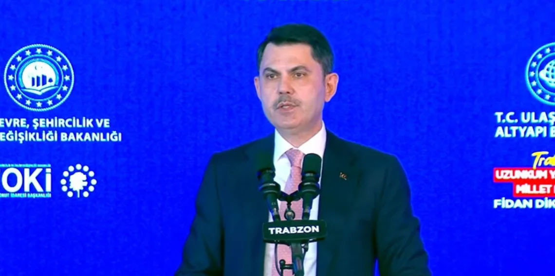 Bakan Kurum Trabzon'a müjdeyi verdi! 1000 ton kapasiteli enerji tesisi geliyor