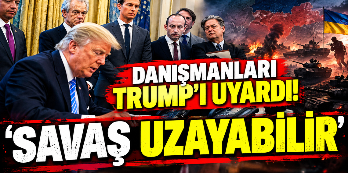 Danışmanları Trump'ı Uyardı! Savaş Uzayabilir!