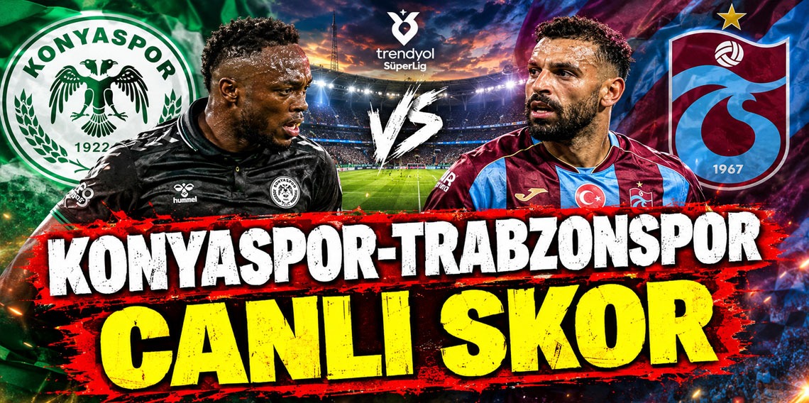 KONYASPOR:1-TRABZONSPOR:0 (CANLI SKOR) 