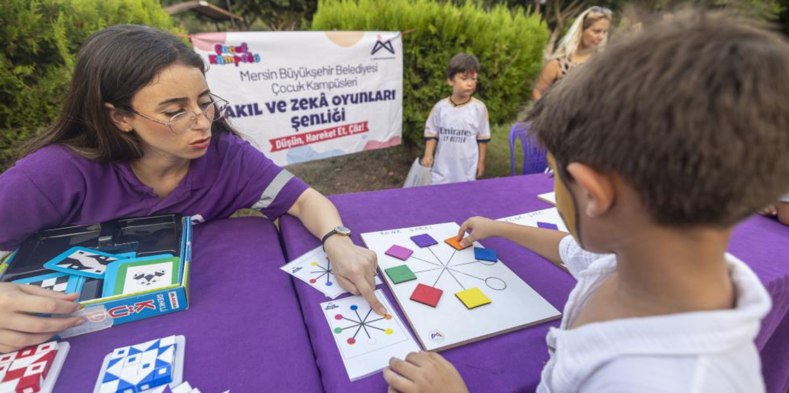 Akıl ve Zeka Oyunları Şenliği Tarsus’ta çocuklarla buluştu
