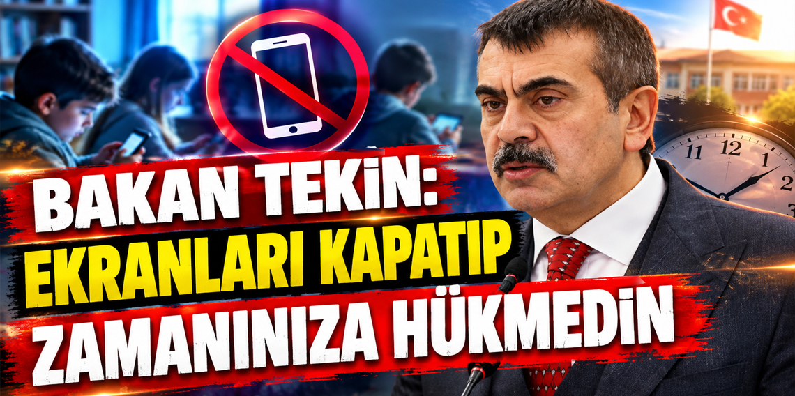 Bakan Tekin: 