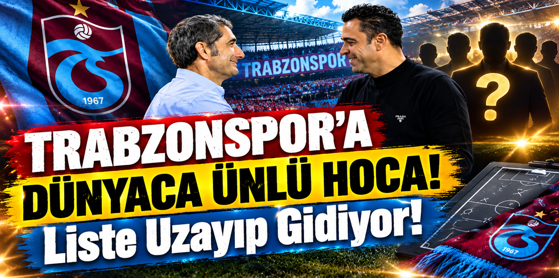 Trabzonspor'a dünyaca ünlü hoca! Valverde, Gerrard, Blanc ve Bento masada