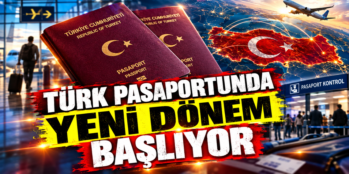 Türk pasaportunda yeni dönem başlıyor