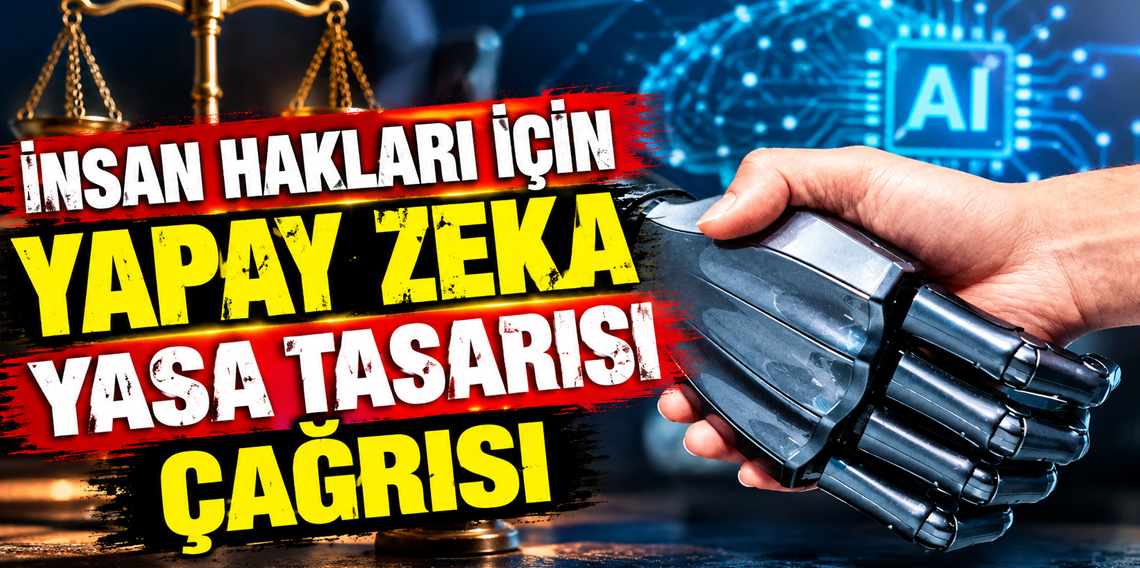 İnsan hakları için yapay zeka yasa tasarısı çağrısı